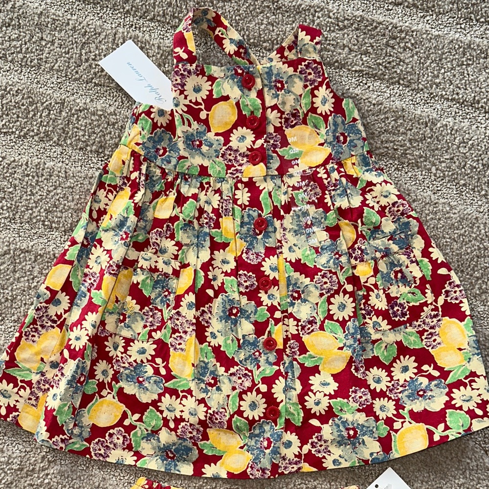 Ralph Lauren Floral Sleeveless Dress